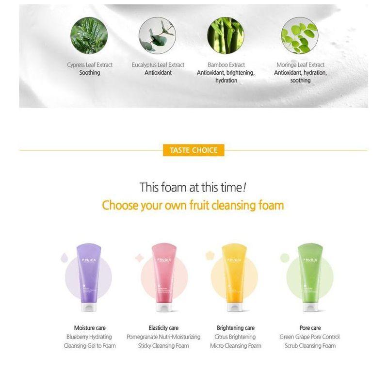 Frudia Citrus Brightening Micro Cleansing Foam