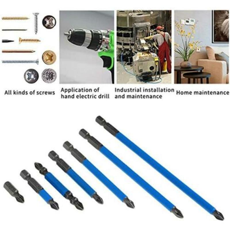 7pcs/set (25/50/65/70/90/127/150)screwdriver Bit Set Non-slip Drill Bit