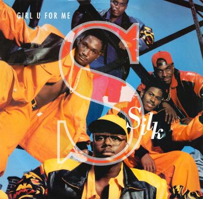 12-Zoll Schallplatte SILK - Girl U For Me EKR167T Elektra 1992 UK & Europa Soul/Funk Gebraucht