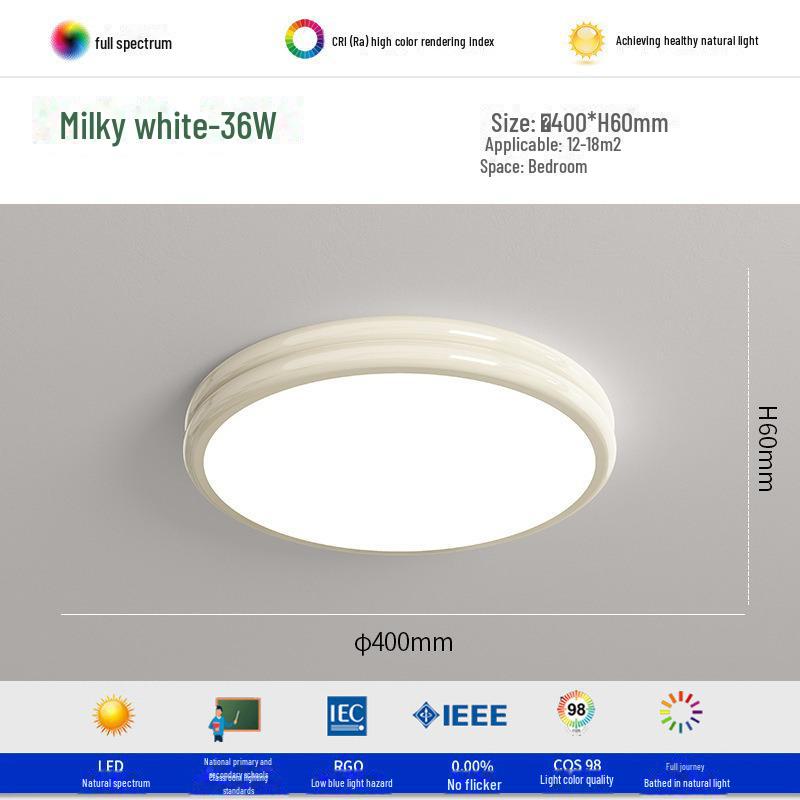 

Современный потолочный светильник Cloud для гостиной, главной спальни и детской комнаты Full Spectrum Eye Protection 40CM