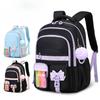 Cute Backpack for Elementary and Middle School Students, Soft Cloth Spine Protection, Lightweight and Large Capacity Backpack for Girls