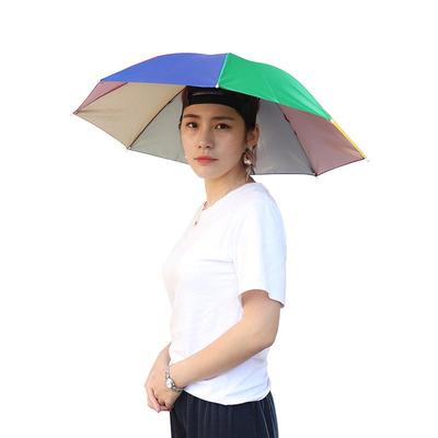 Rainproof Sun Protection Outdoor Fishing Umbrella Hat