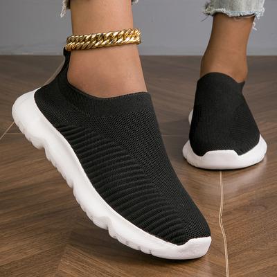 Fashion Spring Women's Mesh Casual Shoes Breathable Lightweight Walking Sneakers Shoes Flat Bottom Anti Slip Vulcanized Shoes New
