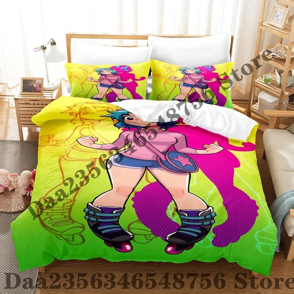 Scott Pilgrim Takes Off Bedding Set Single Twin Full Queen King Size Bed Set Adult Kid Bedroom Duvetcover Sets Bed Sheet Set