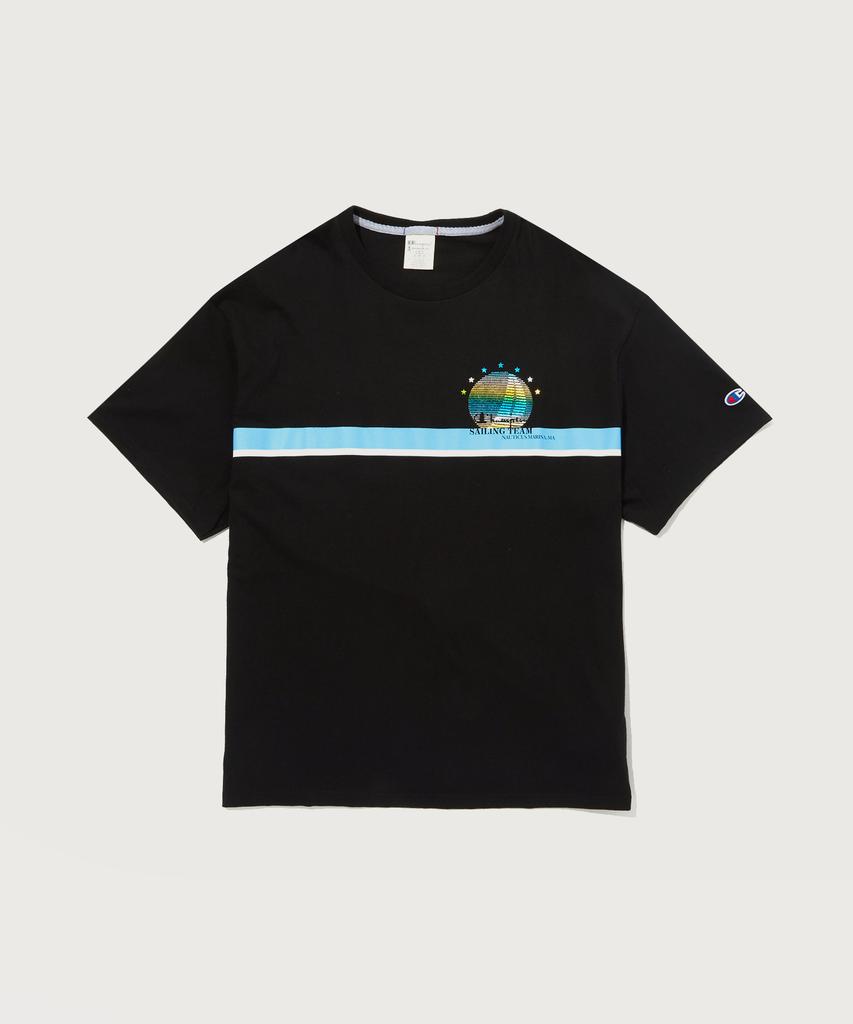 Champion Hydra Sports Graphic Short Sleeve T-Shirt Black