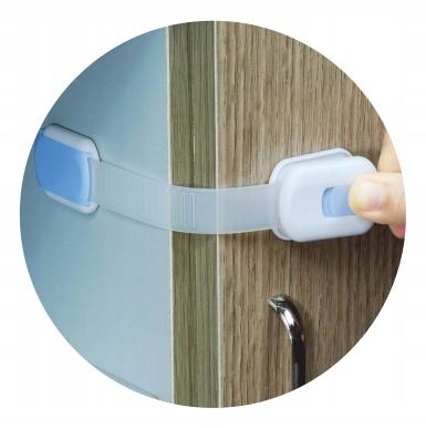 Multifunctional corner safety lock