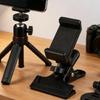 Guitar Head Phone Holder Replacement Live Broadcast Bracket Clip 360 Rotating Guitar Phone Mount Clamp Enduring
