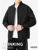 Men's Stylish Korean Trend Baseball Jacket: Handsome MA1 Workwear Top Casual Hoodie