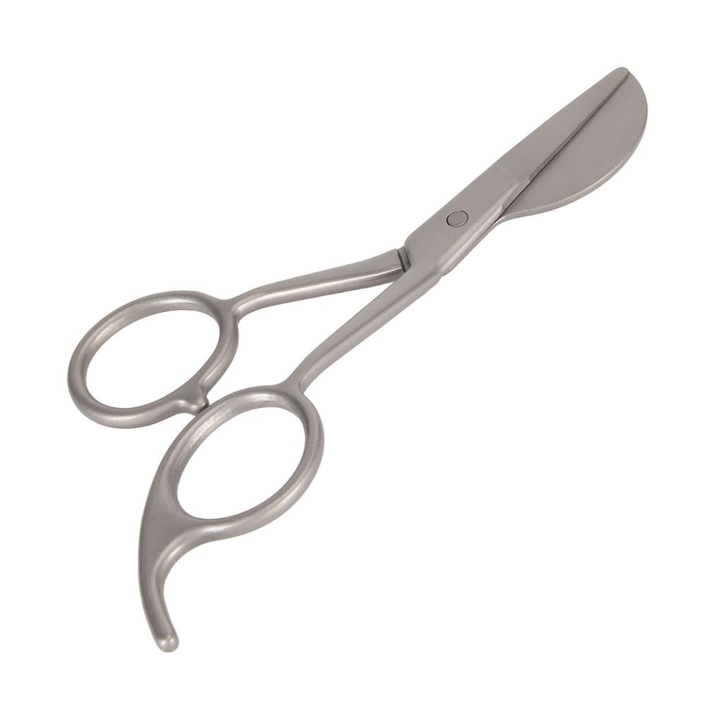Stainless Steel Applique Scissors Duckbill Blade Comfortable Ergonomic Handle DIY Carpet Shears