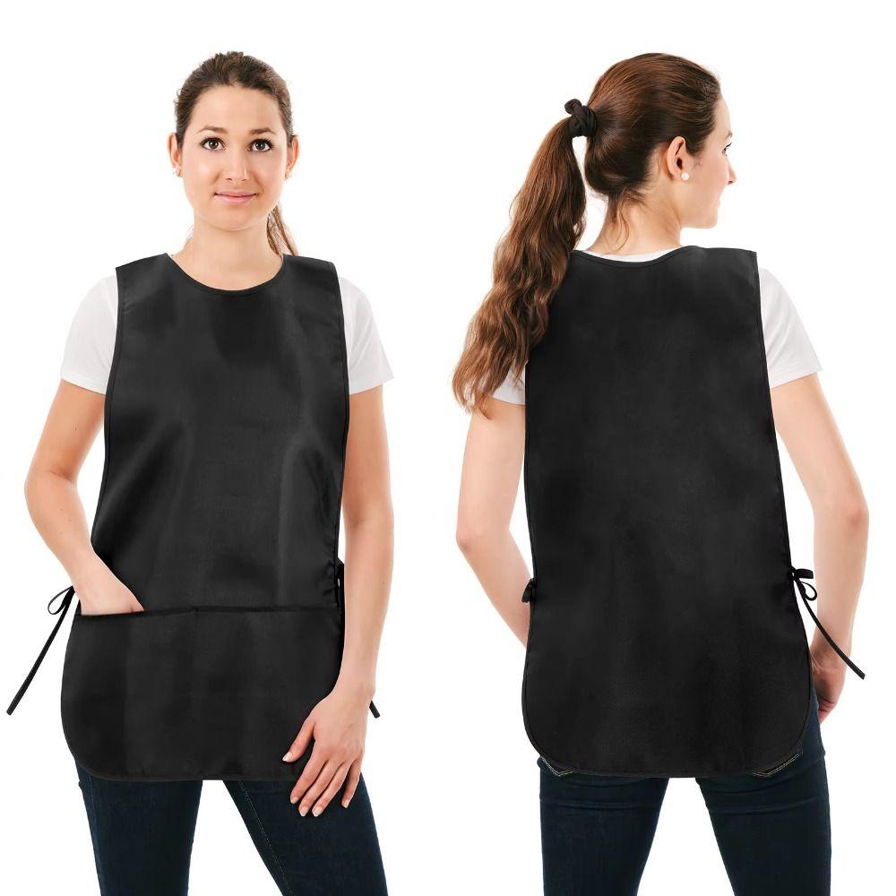 Deep Pockets Hair Stylist Apron Heavy Duty Waterproof Apron Salon Barber Apron  Coffee House