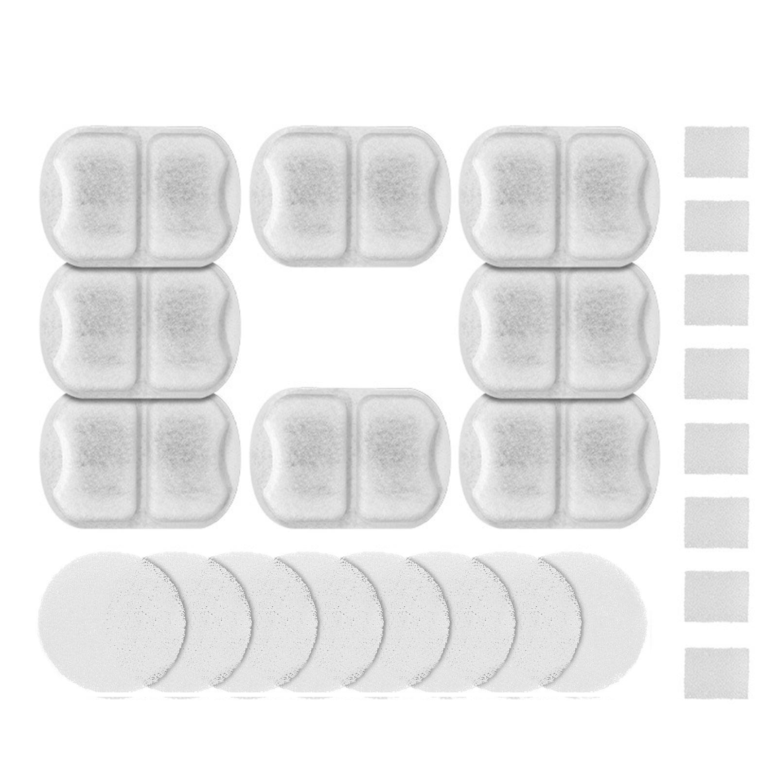 

Кошачий фонтан для воды Фильтр Губка Сменный фильтр Набор для 7 л Питьевой фонтанчик для домашних животных из нержавеющей стали Нетканый материал A