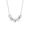 Eco-friendly Glitter Bead Necklace: Elegant & Versatile Clavicle Chain for Women
