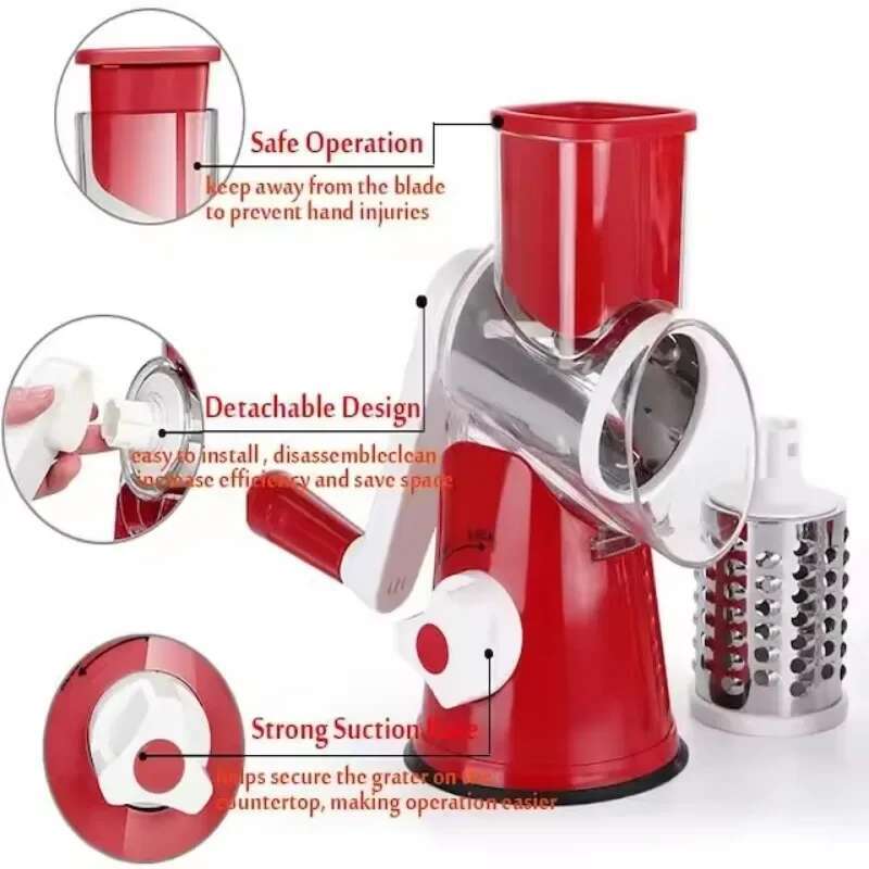 Multifunction Kitchen Rubbing Mashing Garlic Grinding Roller Potato Shredder Squeezing Vegetable Grater Peeg Pulg Garlics