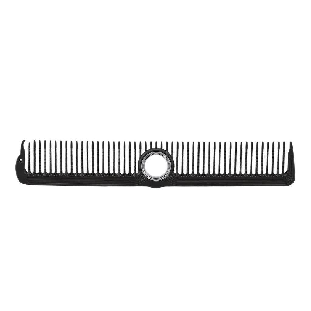 Drehbarer Schneidekamm Professionelles Friseurwerkzeug Flexibler Friseurkamm für Alle Haartypen Männer Frauen Schwarz