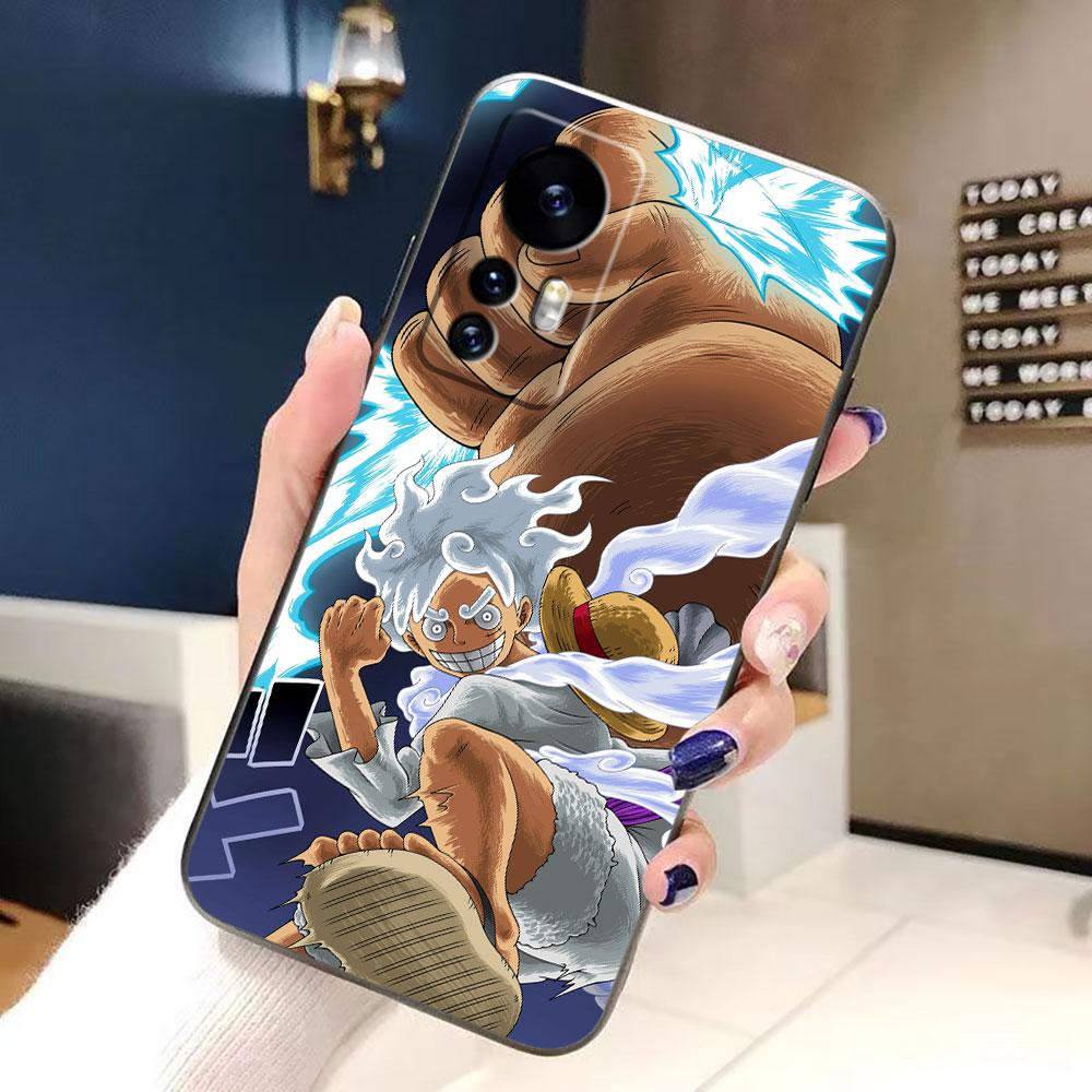 One Piece Gear 5 Luffy Cover Phone Case For Xiaomi 15 15T 14 14T 13 12T 11 11T POCO F8 F7 F6 F5 X7 X5 M6 M7 PRO Ultra DIY Case