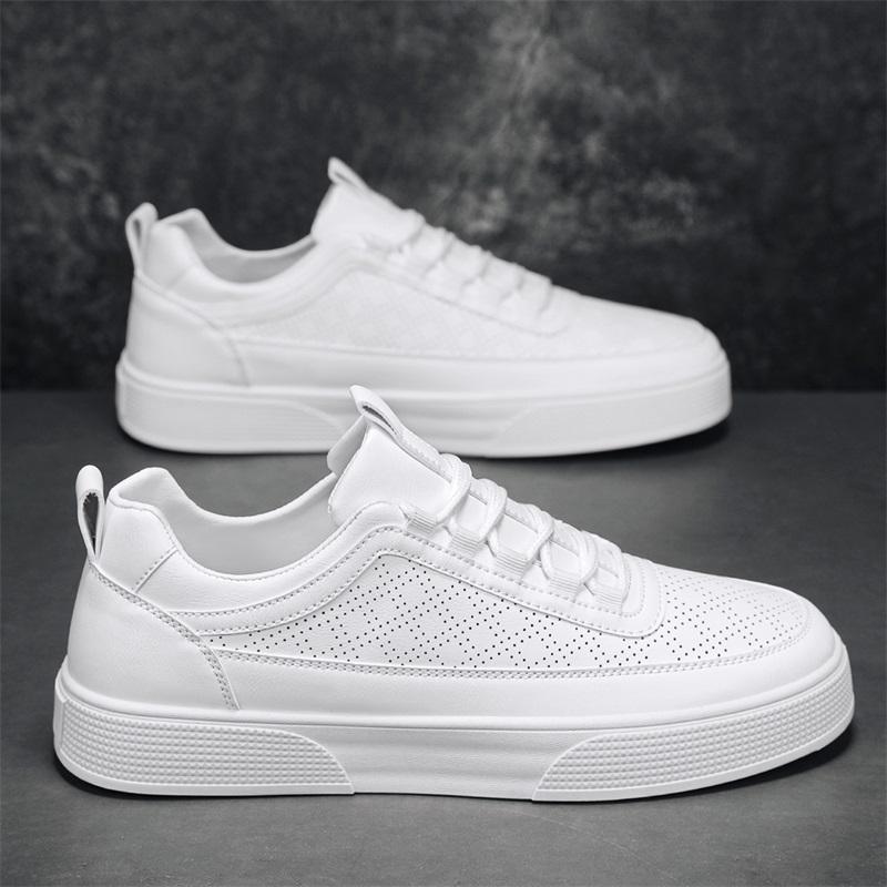 Men’s Summer New Small White Shoes Breathable Flat Shoes Casual Fashion Student Shoes