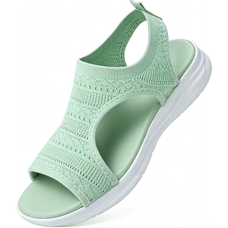 Autumn Fish Head Casual Sleeve Fashion Sandals Low Heel Women's Shoes
