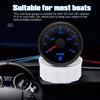 Car FUEL Gauges Instruments+A5 Fuel Float Sensor 0-190 Ohm 7 Color LED Water Tank Level 52MM Waterproof for Boat Marine 12V 24V