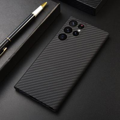 Ultratenký kevlarový kryt na telefón z čistých uhlíkových vlákien pre Samsung Galaxy S23 S24 26 Ultra Plus, komerčný aramidový kryt odolný voči nárazom
