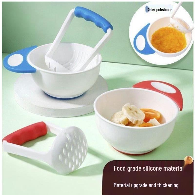 Manual Baby Food Grinder: Apple, Fruit, Vegetable Puree Maker