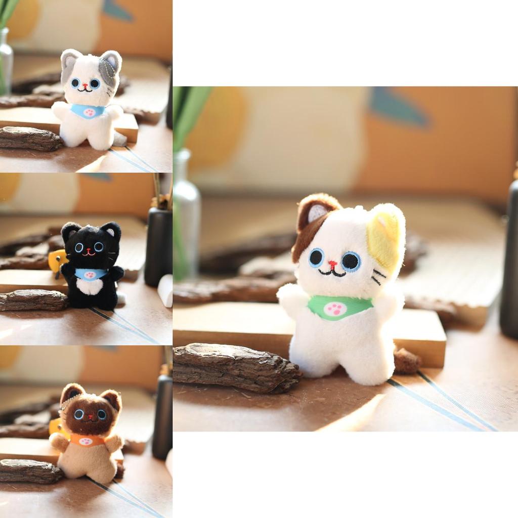 Kitten Tiny Lovely Plush Keychain Plush Soft Stuffed Doll Bag Pendant