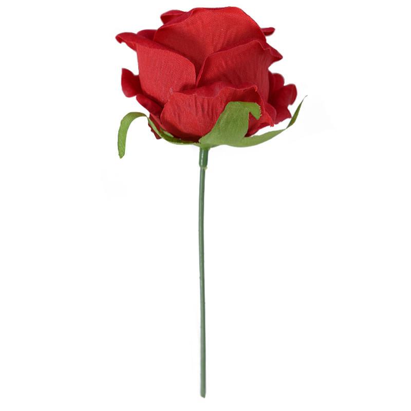 

Rose Red Wedding Decor With Silk Flowers For Interior Decor And Photography