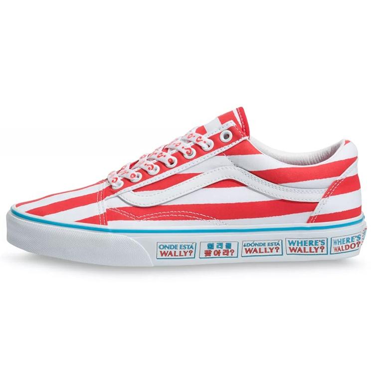 Vans Where s Waldo? x Old Skool International Stripes Men s VN0A3WKT3UV EU 36