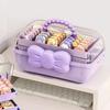 Multi-layer Hairpin Storage Box Cute Girls Jewellery Box Children's Hair Accessories Storage Box Toy Storage Box