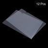 12/24Pcs L Type Folders A4 Plastic File Project Pockets File Folder Clear Paper Document Jacket Sleeve School Office Supplies
