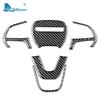 Real Soft Carbon Fiber for Dodge Challenger 2015 2016 2017 2018 2019 2020 2025 2025 2025 Car Steering Wheel Trim Sticker