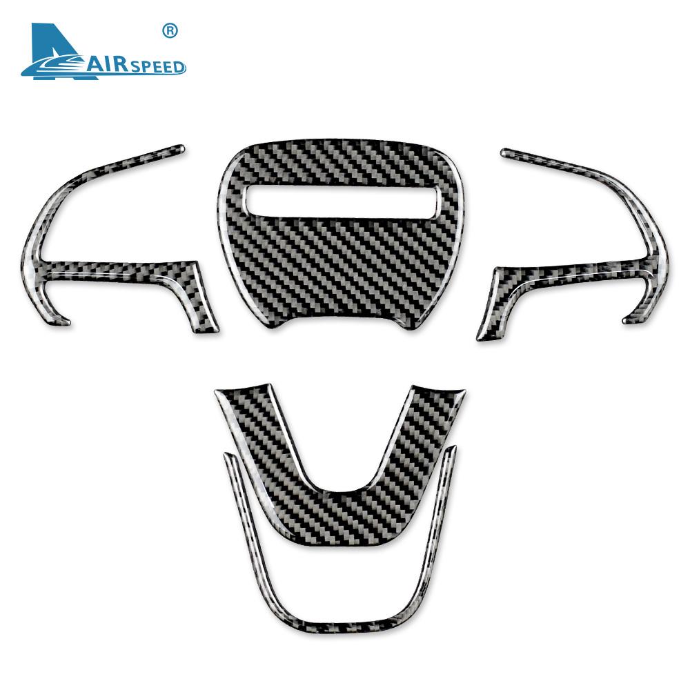 Real Soft Carbon Fiber for Dodge Challenger 2015 2016 2017 2018 2019 2020 2025 2025 2025 Car Steering Wheel Trim Sticker