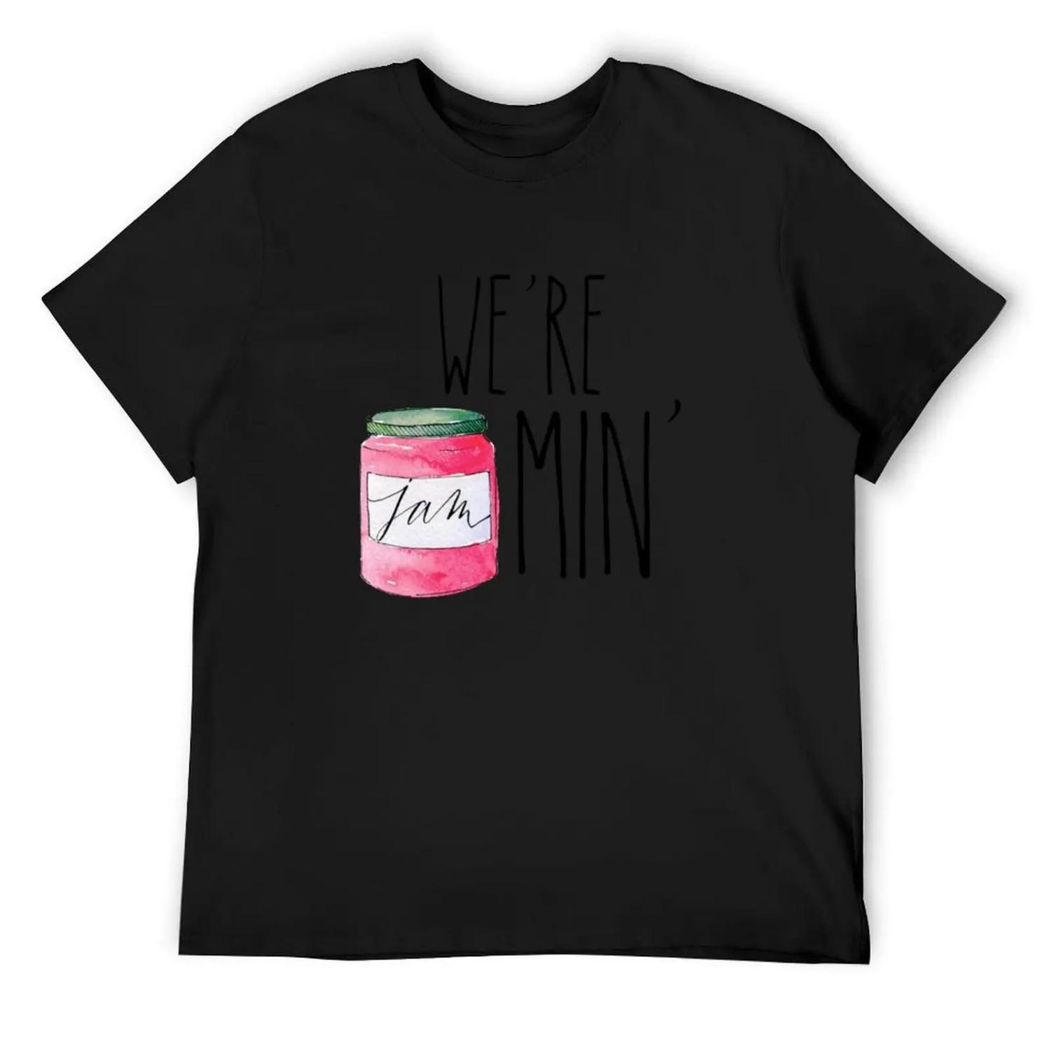 #we re jammin  T-Shirt blacks custom shirt blue lock black t shirts for men XXXXXL разноцветный