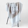 Autumn and winter scarves new versatile embroidered cashew nut scarves women's thickened warm fringed shawls
