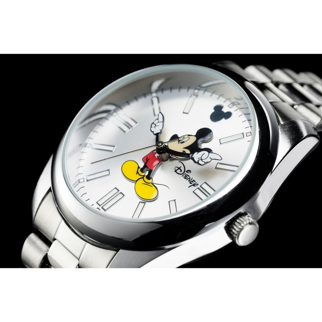 Another Heaven Disney Mickey Wristwatch Vintage Reissue Model Oyster Perpetual (Silver)