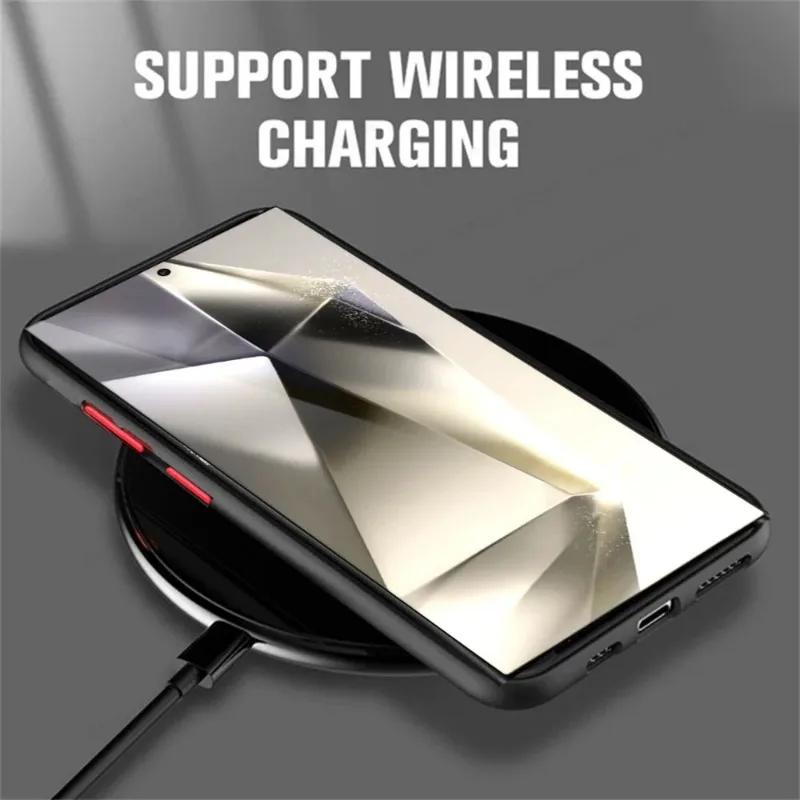 For Magsafe Armor Cases For Samsung Galaxy S25 S24 S23 S22 Ultra S21 Plus S20 FE A55 A35 A53 A34 A14 A54 A15 5G Magnetic Cover