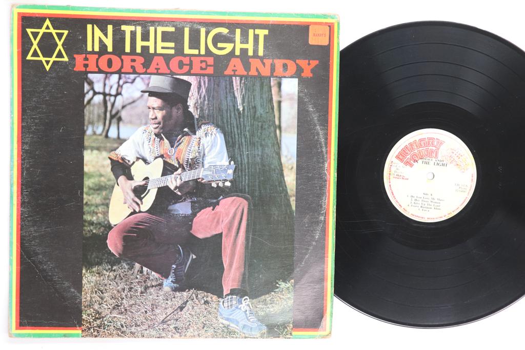LP Record HORACE ANDY In The Light ED387 Hungry Town 1977 UK Reggae Ska Dub Used