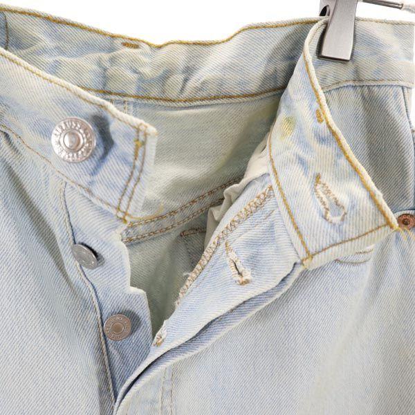 Levi's 90s 501 Made In USA Straight Denim Pants W29 Button Fly Jeans Men's Used