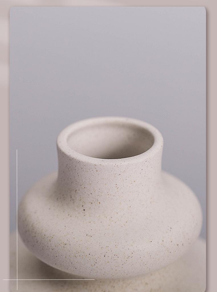 ceramic vase Creative vegetarian frosted thread hydroponic flower Dried Flower Pampas Grass Home decoration crafts Sculpture