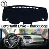 Dashboard Cover Dash Board Mat Carpet Pad Shade Cape Blanket Car Accessories for Honda Fit Jazz 2008-2013 GE6 GE7 GE8 GE9
