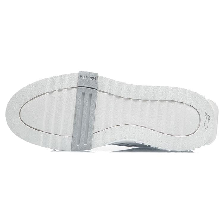 Li Ning 001 UNBLOCK Leather Comfortable And Breathable Coverage Slip Resistant Lightweight Low top Skateboard Shoes AGCR123-1