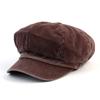 Universal Chemistry Belted Hard Washing Burgundy Newsboy Cap