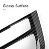 For BMW F30 F31 F34 3GT F32 F33 F36 Center Console CD/Volume Knob Adjust Panel Cover Trim Accessories, Carbon Fiber ABS Sticker