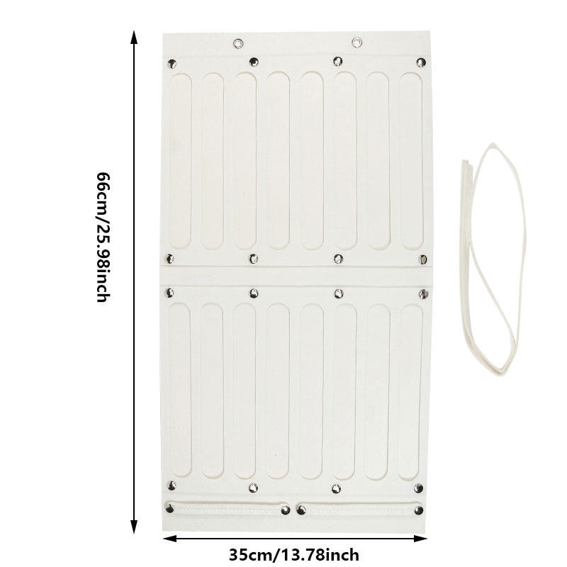 Felt Hanging Storage Organizer Wall Decor Hair Bows Storage Hair Clips Hair Rope Glasses Organizing Storage For Hair Accessories