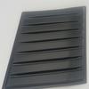 2PCS Side Air Vent Bonnet Hood Cover Trim For Ford Ranger 2012-2022 ABS Plastic