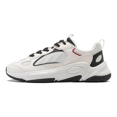 Wing Wind Comfortable Versatile Non-Slip Wear-Resistant Low-Top Casual Shoes Men Sneakers Black White AGCT461-1