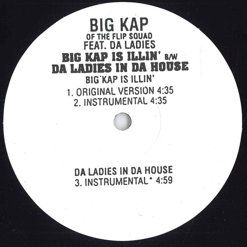 

12inch Record BIG KAP - Da Ladies In Da House NONE NONE Rap & Hip-Hop/R&B Used