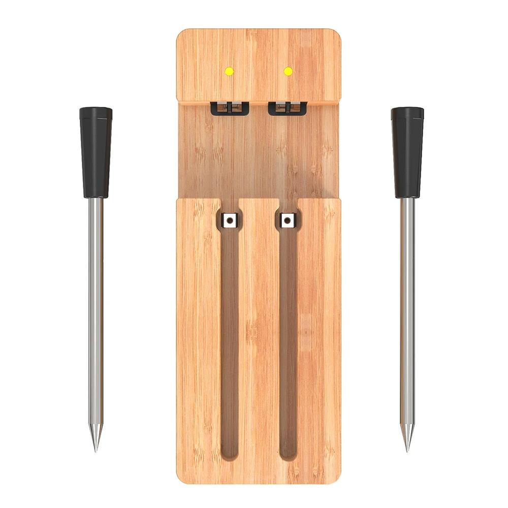 Termometro per Carne Wireless Remoto Digitale da Cucina per Cucinare Cibo Griglia Carne Strumenti Termometro Smart Bluetooth per Griglia per Forno