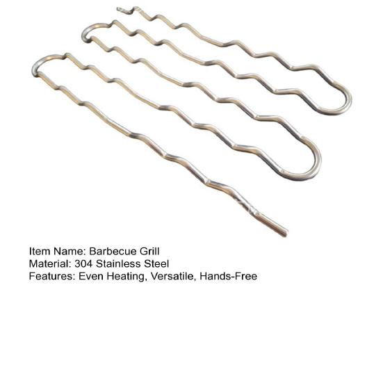 BBQ Sausage Roller Rack Hands-Free Rolling Grill Rack Even Cooking Grill Accessory for BBQ Camping Tailgating Outdoor Use