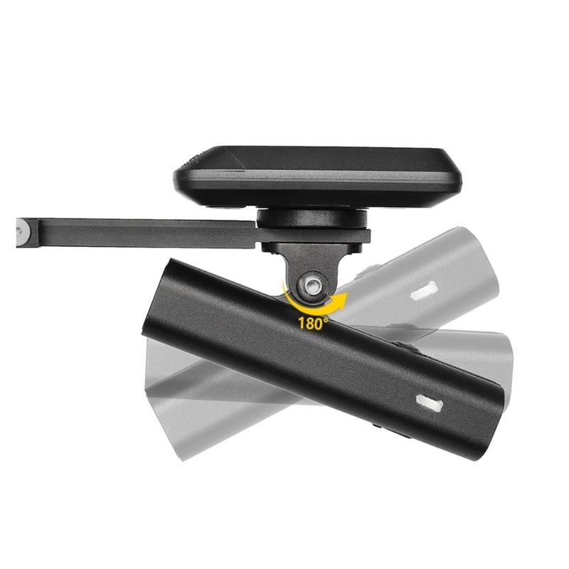 Light Weight Plastic Bike Extension Mount Regulable Angles Brackets For Cycle Computer Light Camera