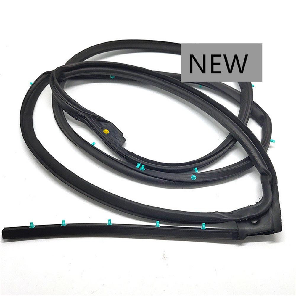 1x Rear Left Door Weatherstrip Seal For 16-21 Honda Civic FC Sedan 72850-TEA-T01